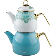 Bambum Unique - Çaydanlık Takımı Turkuaz