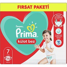 Prima Külot Bebek Bezi 7 Beden 52 Adet