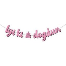 Best Parti Pembe Iyiki Doğdun Kaligrafi Banner