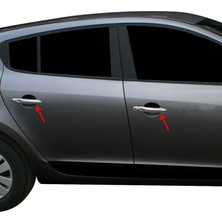 Ekinoks Renault Grand Scenic 3 Krom Kapı Kolu (4kapı) -Dokunmatik- 2010 ve Sonrası P.çelik