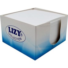 Lizy 8.5x8.5 Kutulu Küp Not 500 Lü Beyaz 10 Adet