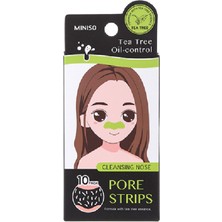 Miniso Çay Ağacı Yağ Kontrolü  Burun Bandı 10 Paket