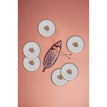 Porland Dilfiruz 20 cm Pasta Tabağı 6'lı Set