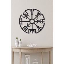 Gowpenart Dizayn Çerçevesiz Vegvisir Ev&ofis Metal Duvar Tablosu