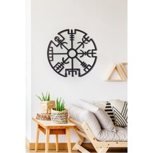 Gowpenart Dizayn Çerçevesiz Vegvisir Ev&ofis Metal Duvar Tablosu