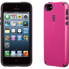 Aksesuar Adası Speck Candyshell iPhone Se/5s/5 Sert Kılıf Pembe -Siyah SPK-A1815
