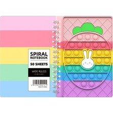 Tianyeda Kız Çocuk Spiral Defter Not Defteri (Yurt Dışından)