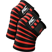 Musclecloth Pro Knee Wraps Diz Bandajı 2'li Paket