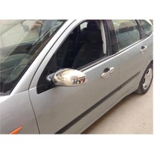 Fams Otomotiv Ford Focus 1 Krom Ayna Kapağı 2 Parça 1998-2005 Paslanmaz Çelik