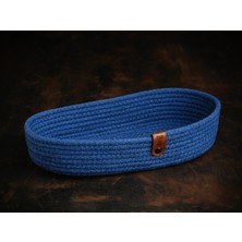 Joyso Pamuk İp El Yapımı Ekmek Sepeti 25 x 15 x 5 cm.