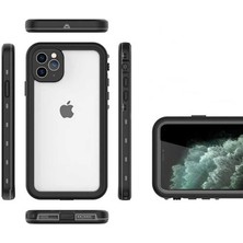 wowacs Apple iPhone 12 Pro Max Uyumlu Kılıf Su Geçirmez 360 Derece Koruma Waterproof Telefon Kılıfı Kabı