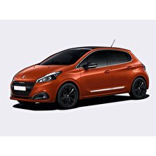 Alminox Oto Peugeot 208 2012-YAN Kapı Çıtası P.çelik 4 Prç