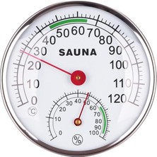 Dolity Sauna Odası Metal Kasa Higrotermograf Termometre ve Higrometre (Yurt Dışından)