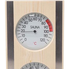 Dolity Sauna Termometre Higrometre Dijital 2 1 Dikey Açık Iç Mekan Dayanıklı (Yurt Dışından)