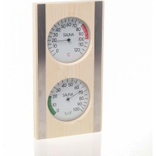 Dolity Sauna Termometre Higrometre Dijital 2 1 Dikey Açık Iç Mekan Dayanıklı (Yurt Dışından)