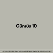 izower Zemin ve Kort Boyası – Gümüş 10 (18KG)