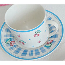 Xhang Yaratıcı Çay Bardağı Saucer Set Kahve Kupa Tatlı Pasta Plaka Pratik Süt Çay Kupası Seramik Plaka Mutfak Araçları | Teacup tabak Setleri (Yurt Dışından)