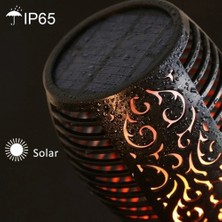 Forlife 6 Watt Solar Kazıklı Alev Efektli Çim Armatürü