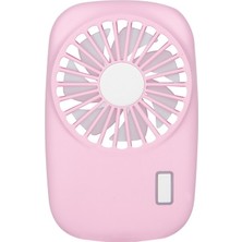 YKD Store Taşınabilir El Tutuldu USB Şarj Edilebilir Mini Fan (Pembe)