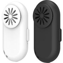 Szykd K1 Mini Klips Tipi Maske Fan USB Şarj 3 Vitesli Ayarlanabilir Küçük Fan Siyah (Yurt Dışından)