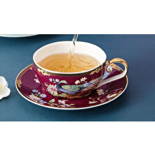 Xhang Çin Tarzı Seramik Fincan Öğleden Sonra Çay Bardağı Seti, Trendy Zarif Su Isıtıcısı Çay Bardağı (Yurtdışından)