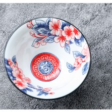 Xhang Kung Fu Çay Bardağı Seramik Mavi ve Beyaz Şapka Ustası Çay Bardağı Kase Ev Eşyaları Çay Seti (Yurtdışından)