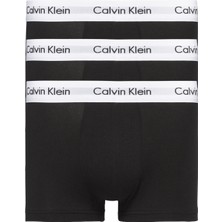 Calvin Klein Erkek 3'lü Trunk Boxer Seti Cotton Stretch