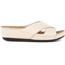 Muya Isla Anatomik Taban Jel Destekli Dört Mevsim Kadın Terlik