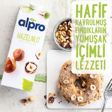 Alpro Fındık Sütü 1lt Laktozsuz Bitkisel Vegan Süt