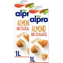 Alpro Şekersiz Badem Sütü 2x1L