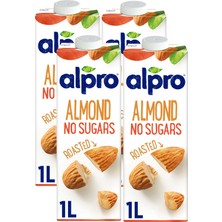 Alpro Şekersiz Badem Sütü 4x1L