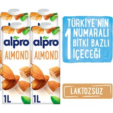 Alpro Badem Sütü 4x1L