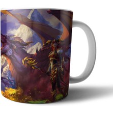Pixxa World Of Warcraft Dragonflight Kupa Bardak Model 1