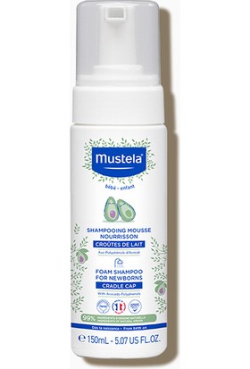 Mustela Foam Shampoo For Newborns - Yenidoğan Köpük Şampuanı 150Ml