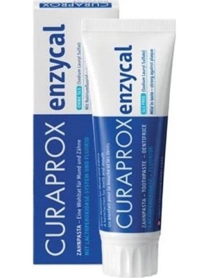 Curaprox Enzycal 950 Diş Macunu 75ml (950ppm Florür, Rda:30, 6 Yaş Üstü)