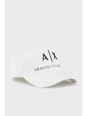 Armani Exchange Pamuklu Logo Detaylı Şapka Erkek Şapka 954039 CC513 00812