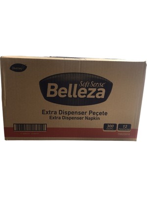 Belleza Extra Dispanser Peçete 12X300 Adet
