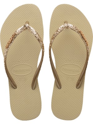 Hav. Slım Glıtter Iı Sand Grey 37-38