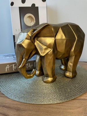 Aura Hediyelik Prizma Fil-Polyester Biblo, Hediyelik, Dekoratif Ürünler, Ofis ve Salon Aksesuarları