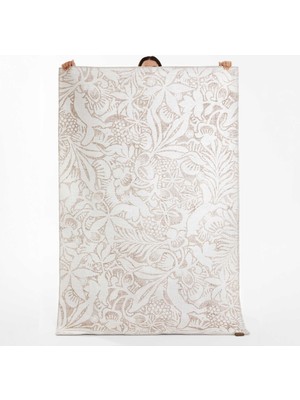 Kaşmir Halı Dekoratif Art Trend Floral Çift Taraflı 160X230 cm