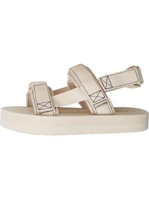 Vero Moda 10195807 Polyester Krem KadınSandalet