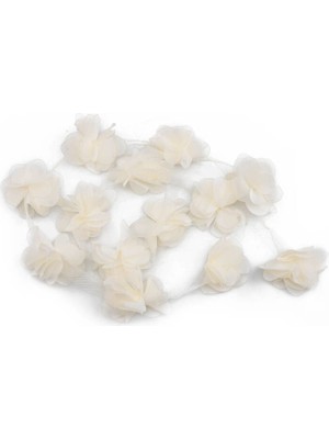 Asel Duru Tuhafiye Lazer Kesim Şerit Çiçek 98 1m