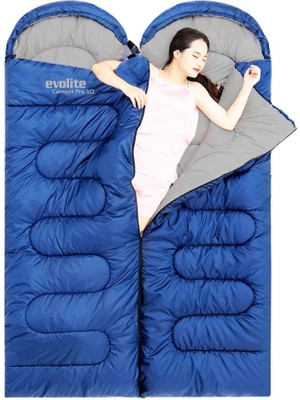 Evolite Camper Birleştirilebilir 2 Kişilik Uyku Tulumu