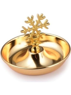 Emtory Home  Dekoratif Kar Tanesi Metal Lokumluk