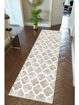 10 Post Online Yolluk Mutfak Halısı Beyaz Siyah Pembe Kaymaz Kesme Yıkanabilir Ince Dijital Baskı Koridor Halısı