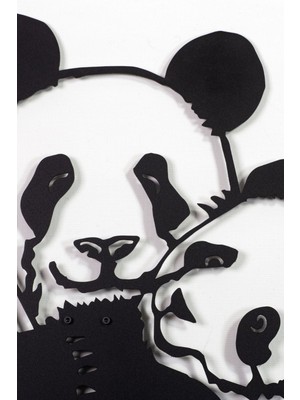 Gowpenart Dizayn Panda Ev&ofis Metal Duvar Tablosu