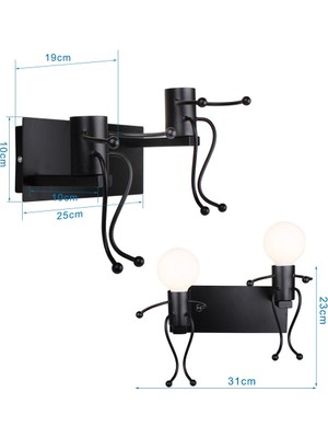 Xinhang LED Duvar Lambası Aplik (Yurt Dışından)