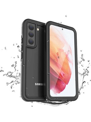 wowacs Samsung Galaxy S22 Uyumlu Kılıf Su Geçirmez 360 Derece Koruma Waterproof Telefon Kılıfı Kabı