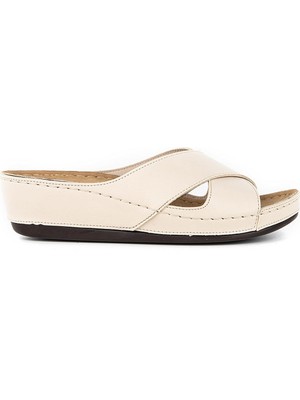 Muya Isla Anatomik Taban Dört Mevsim Kadın Terlik