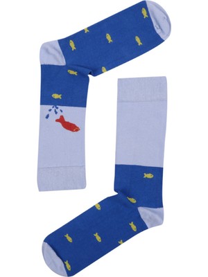 The Sock Company Individualism Desenli Karışık Erkek Çorap 15KDCR120E